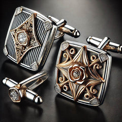 Brooches and cufflinks