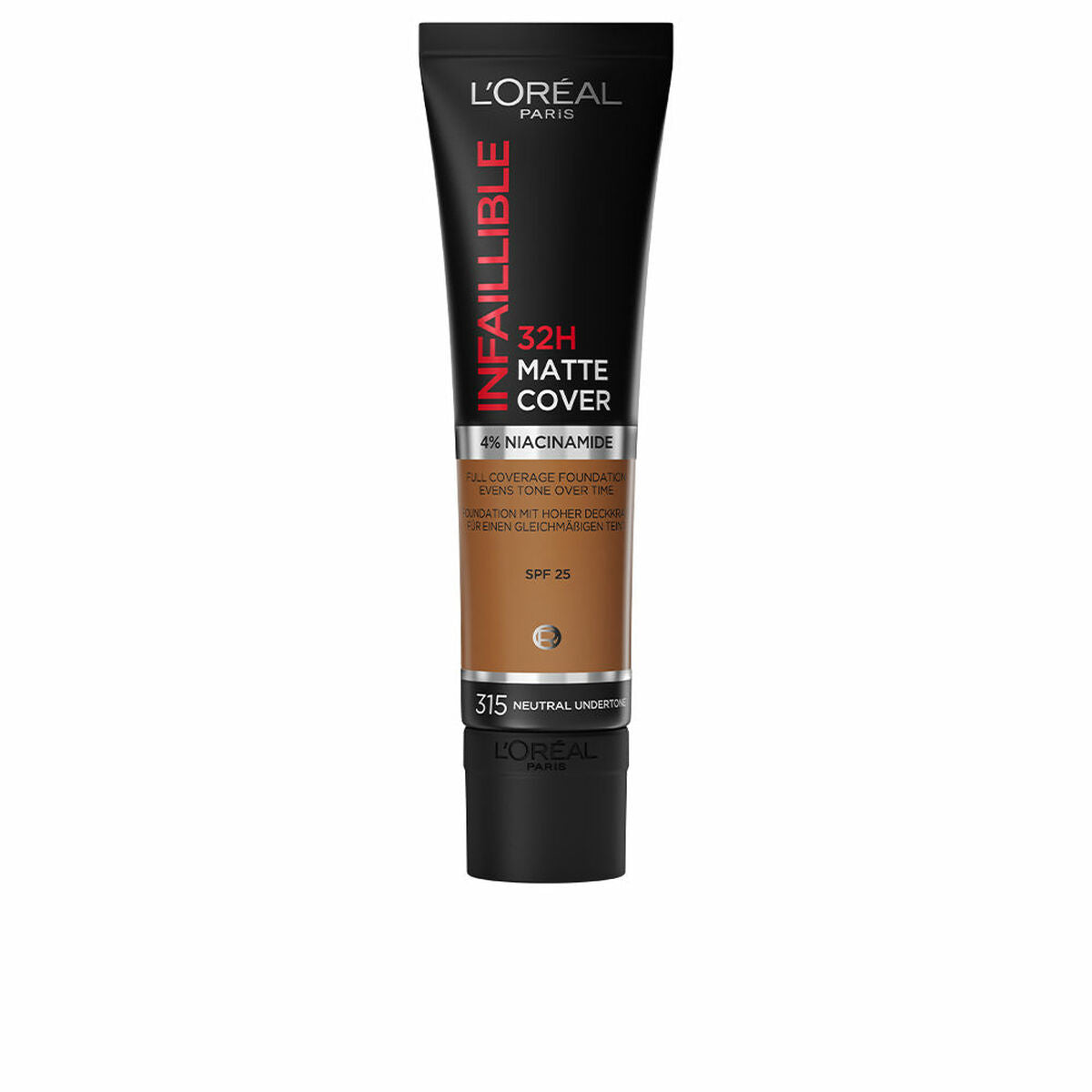 Liquid Make Up Base L'Oreal Make Up Infalible 32H Matte Cover Nº 315 neutral undertone Spf 25 LOreal Make Up