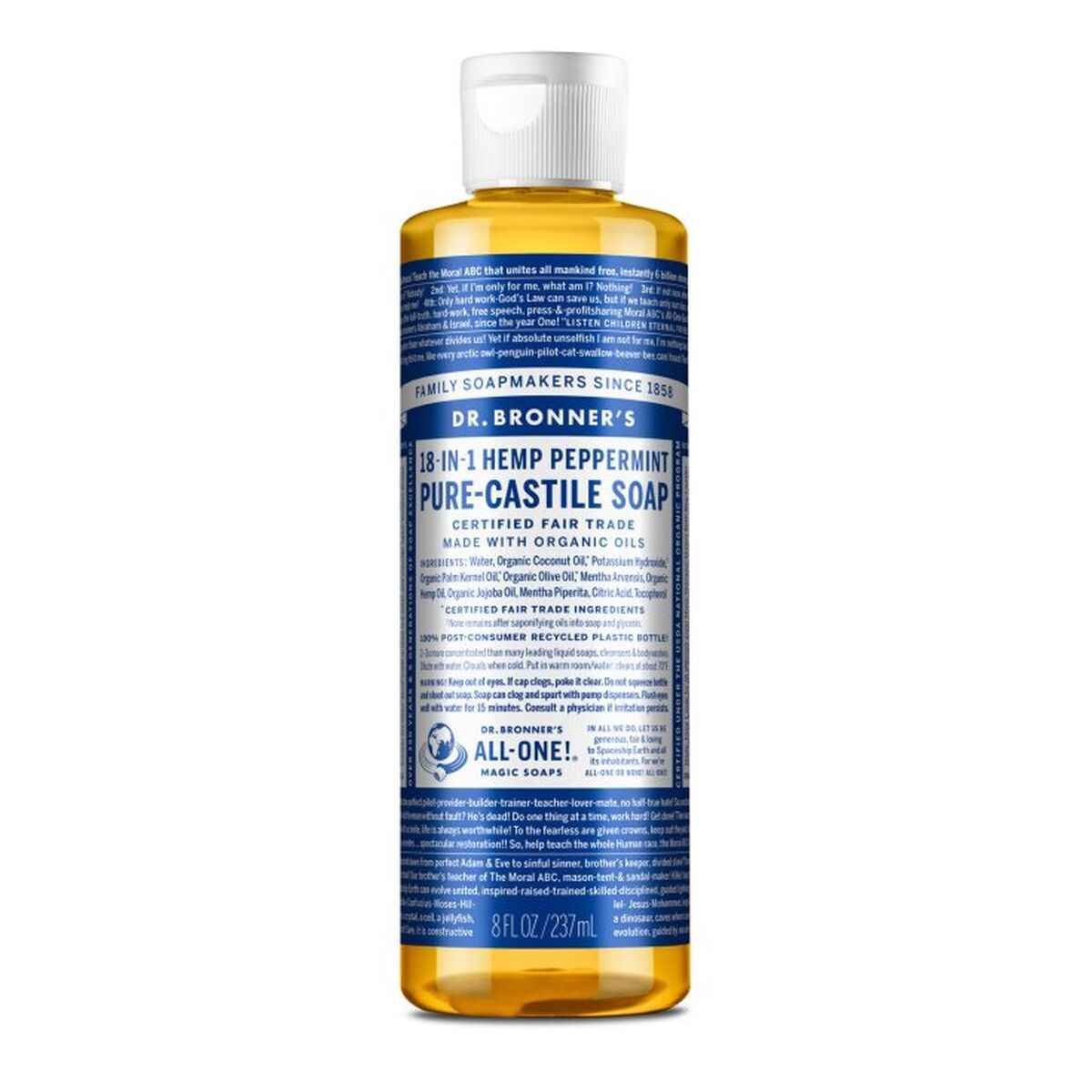 Liquid Soap Dr Bronner's 240 ml Mint