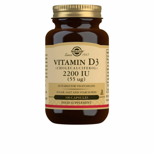 Vitamin D3 (Cholecalciferol) Solgar 100 Units Solgar