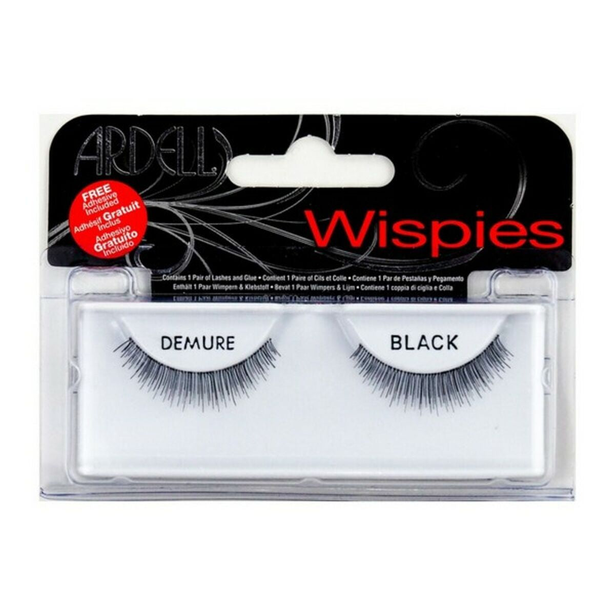 False Eyelashes Demure Ardell 33110 Black Ardell