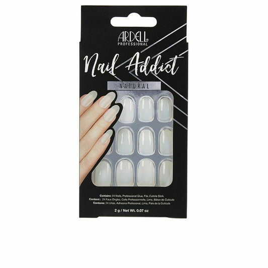 False nails Ardell Nail Addict Natural Oval (24 pcs) Ardell