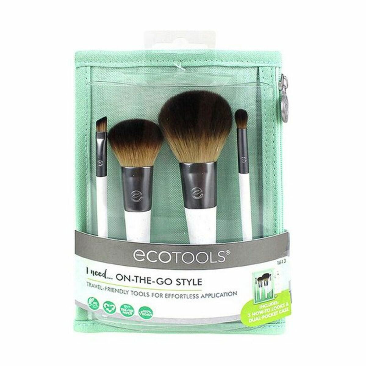 Make-up Brush On the Go Style Ecotools 1613M (5 pcs) 5 Pieces Ecotools