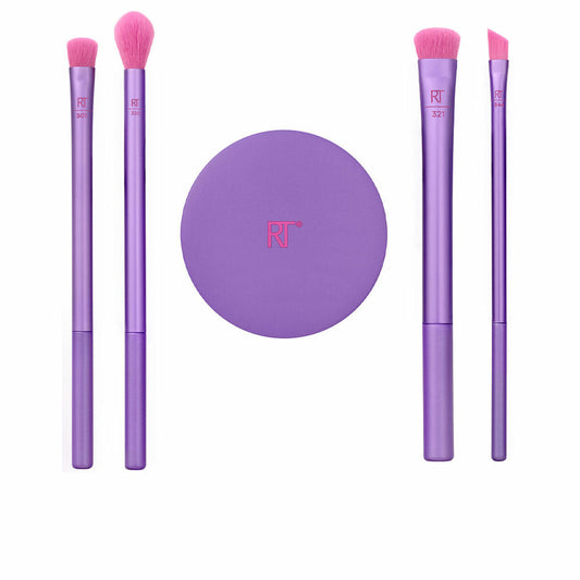 Set of Make-up Brushes Real Techniques Brow Styling Fuchsia 5 Pieces Real Techniques