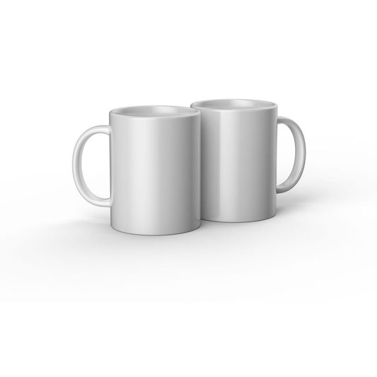 Customisable Mug for Cutting Plotter Cricut Ceramic White Ceramic (2 Units)