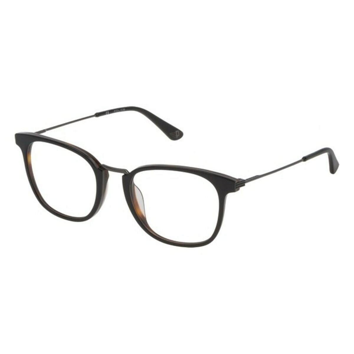 Men' Spectacle frame Police VPL686510NK7 Green Ø 51 mm