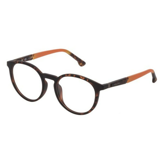 Men' Spectacle frame Police VPL878520878 Brown Ø 52 mm