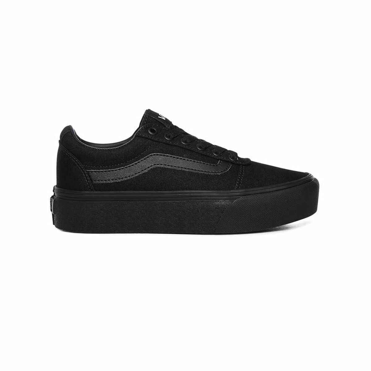 Women's casual trainers Vans Ward Platform Black