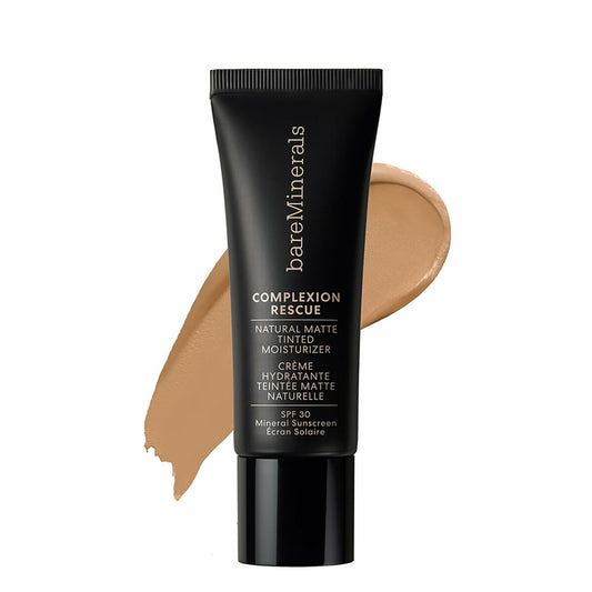 Hydrating Cream with Colour bareMinerals Complexion Rescue Tan Amber Spf 30 35 ml bareMinerals