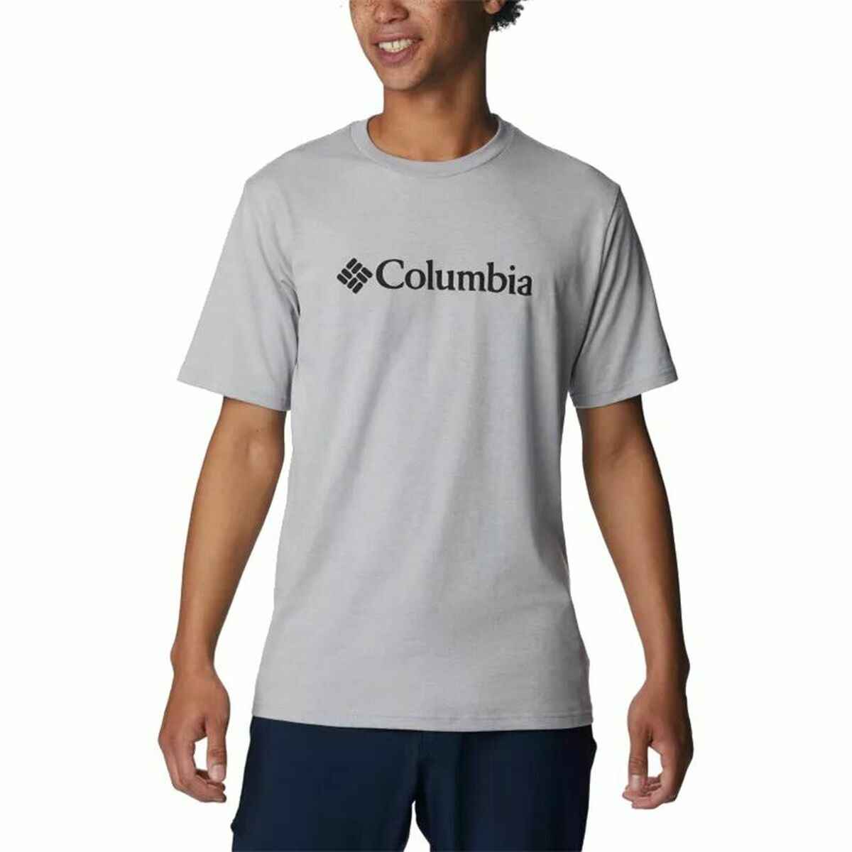 Men’s Short Sleeve T-Shirt Columbia CSC Basic Logo™ Grey