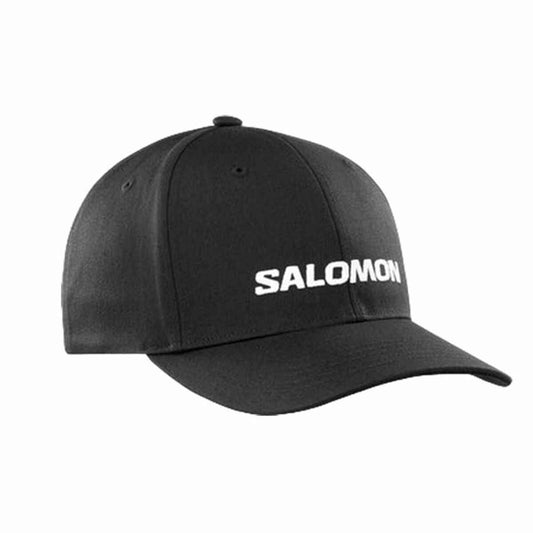 Hat Salomon Logo Deep Black One size