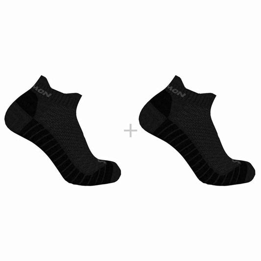 Sports Socks Salomon Aero Ankle Black