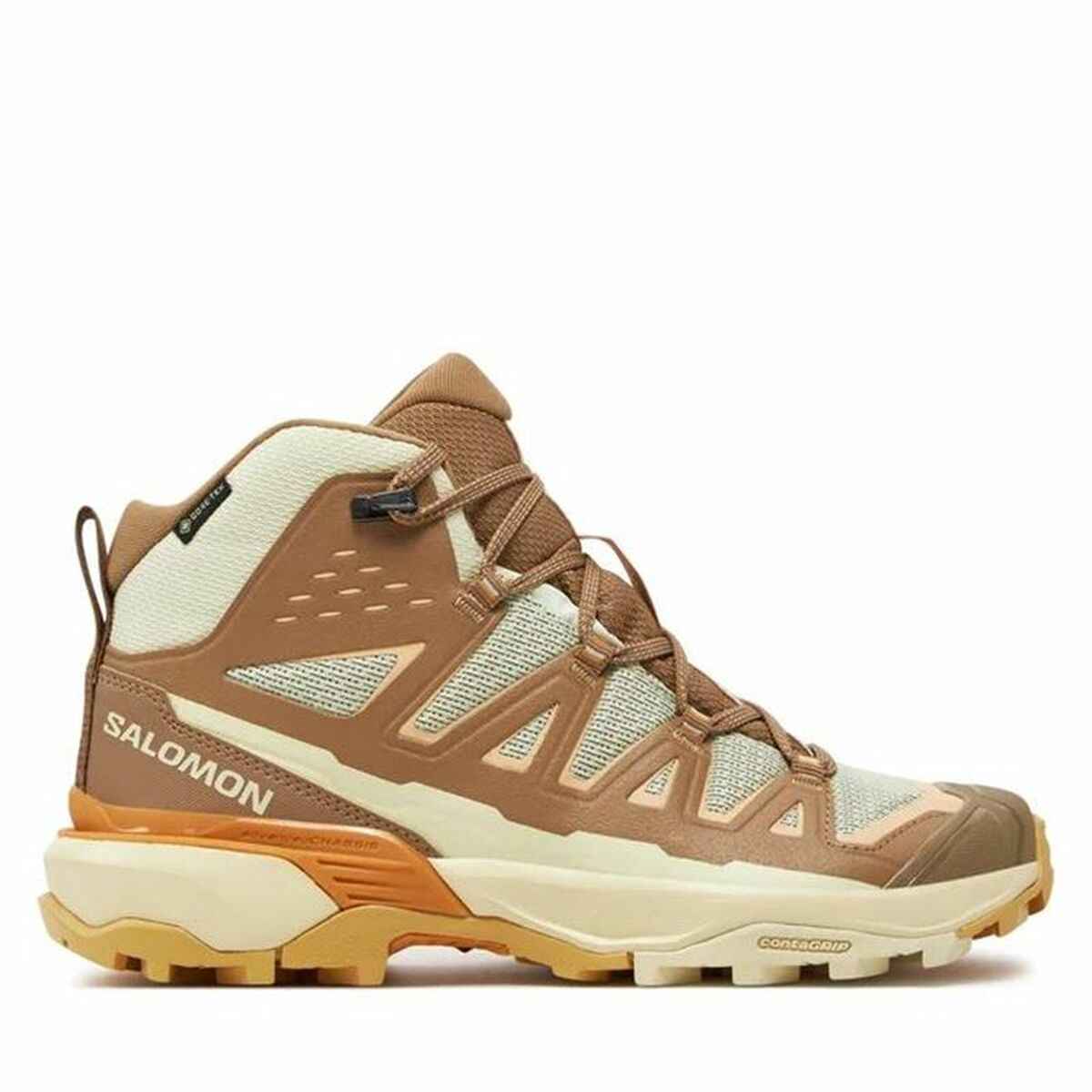 Sports Trainers for Women Salomon X Ultra 360 Edge Mid Light brown