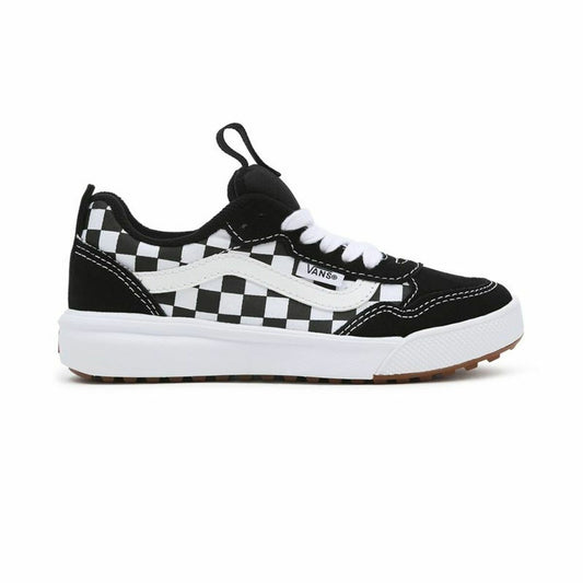 Children’s Casual Trainers Vans Range Exp Checkerboard White Black