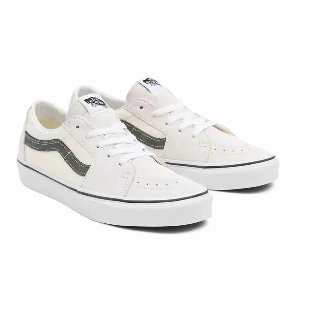 Men’s Casual Trainers Vans Sk8-Low Utility Pop White