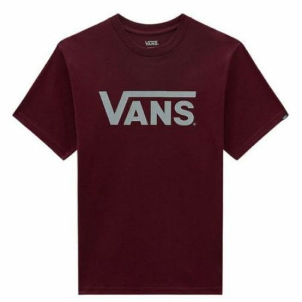 Child's Short Sleeve T-Shirt Vans Classic Vans-B VN0A7Y47Z0S1 Maroon Vans