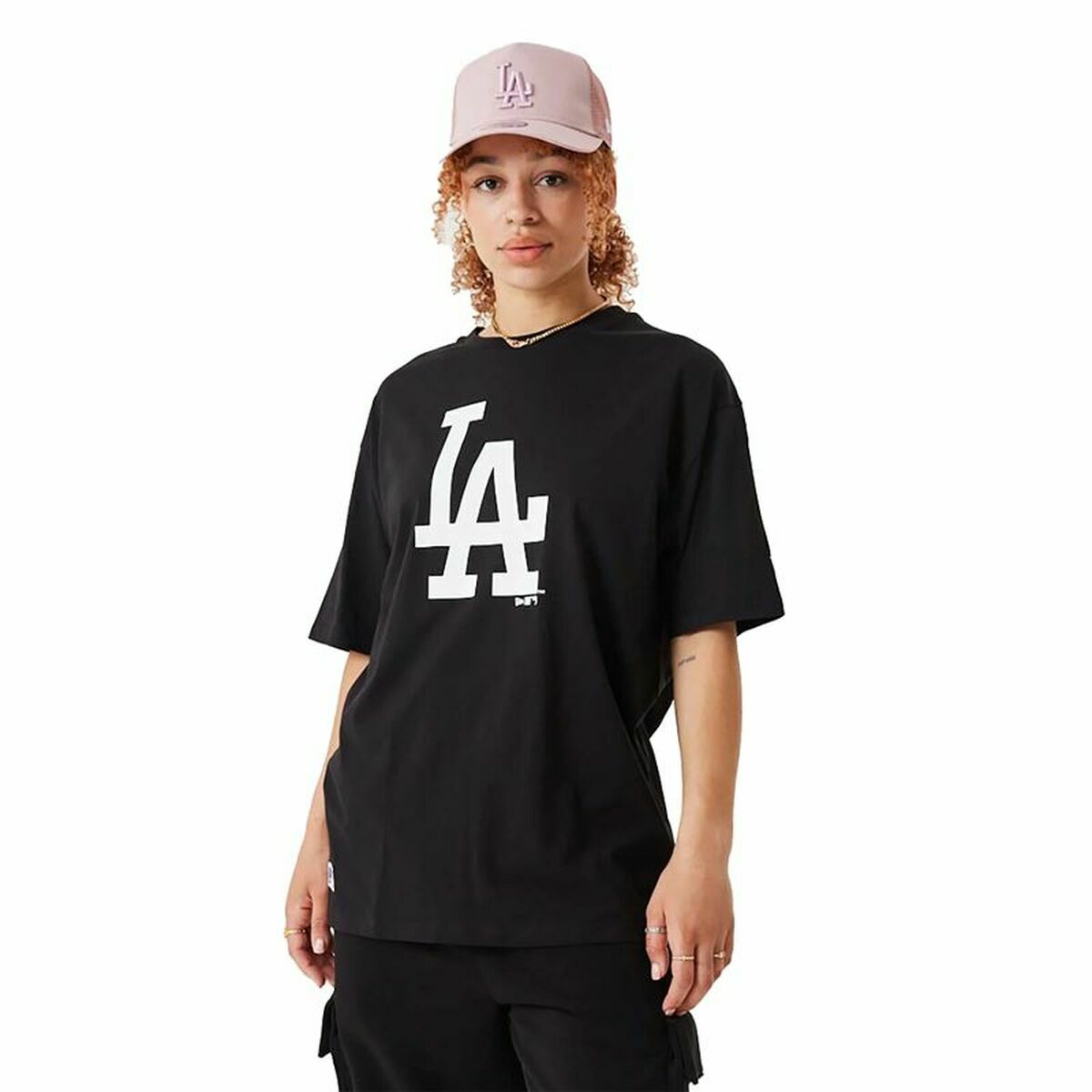 Women’s Short Sleeve T-Shirt New Era Essentials LA Dodgers New Era