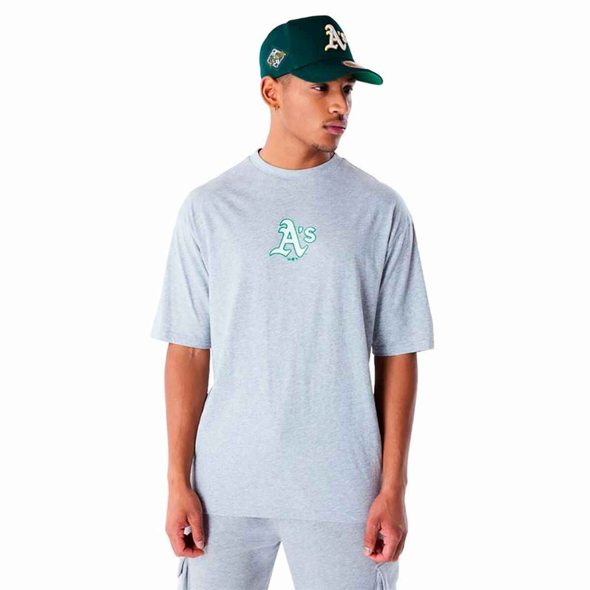 Men’s Short Sleeve T-Shirt New Era MLB WORLD SERIES OS Oakland Athletics