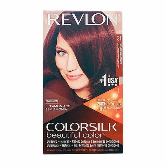 Dye No Ammonia Colorsilk Revlon 7243257031 Dark Copper Chestnut (1 Unit) Revlon