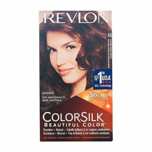 Dye No Ammonia Colorsilk Revlon 26889 Golden Copper Chestnut (1 Unit) Revlon