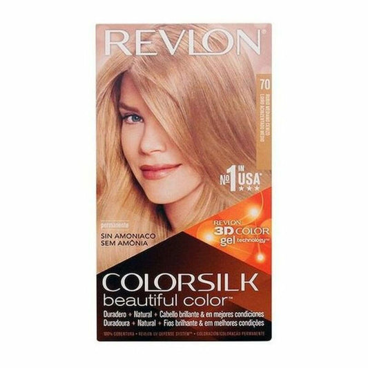 Dye No Ammonia Colorsilk Revlon 7239919070 Light Ash Blonde (1 Unit) Revlon