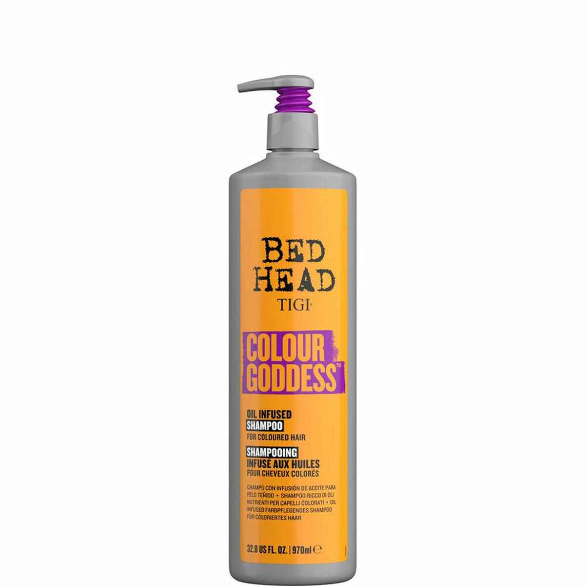 Shampoo for Coloured Hair Tigi Colour Goddess 970 ml