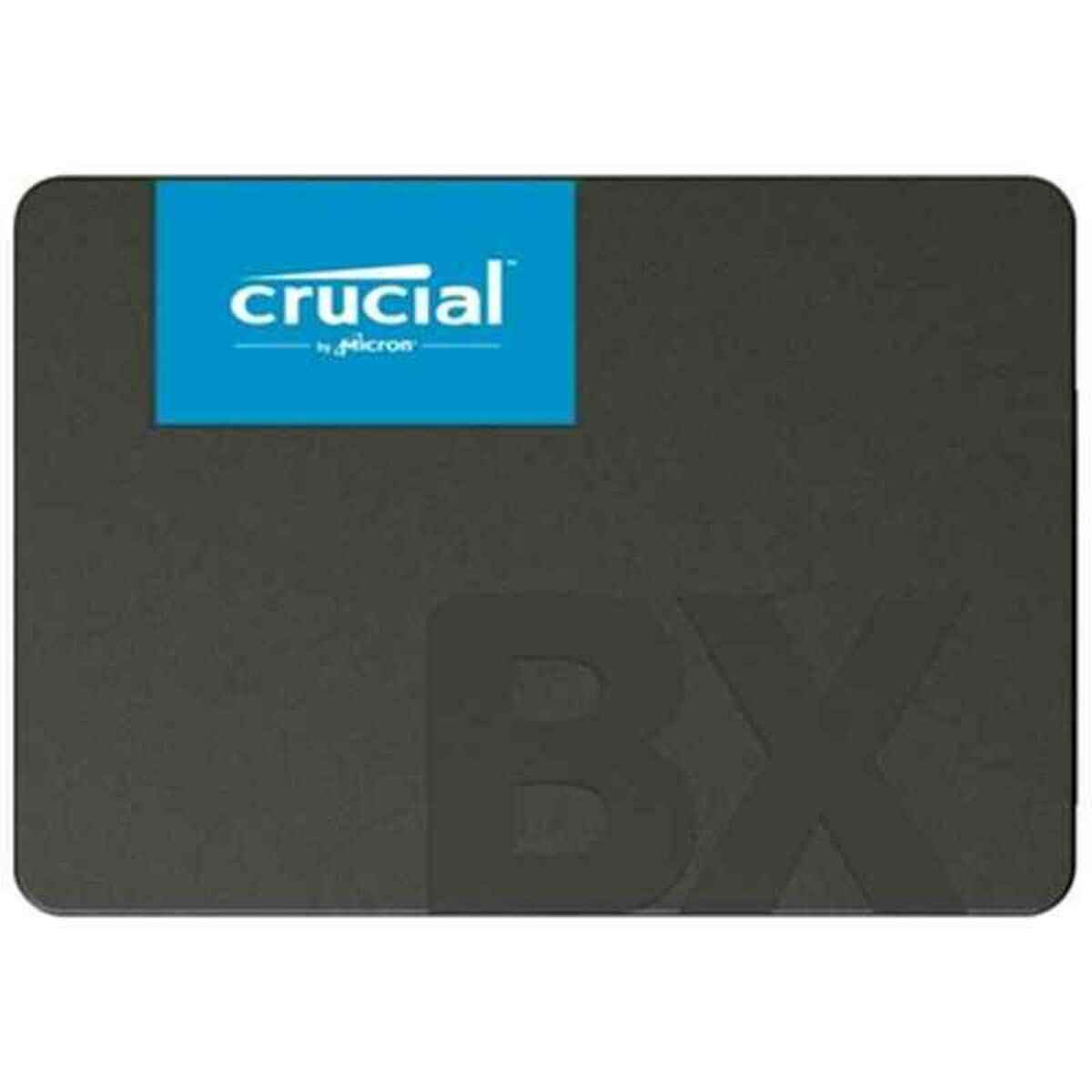 External Hard Drive Crucial CT2000BX500SSD1 2 TB SSD Black Silver