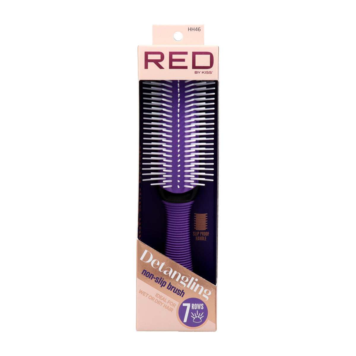 Detangling Hairbrush Red Kiss Kiss 7