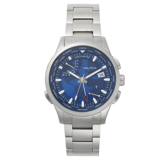 Men's Watch Nautica SHANGHAI - WORLDTIMER (Ø 44 mm) Nautica