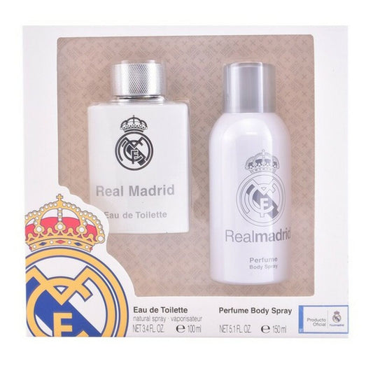 Men's Perfume Set Real Madrid Sporting Brands I0018481 (2 pcs) 2 Pieces Sporting Brands