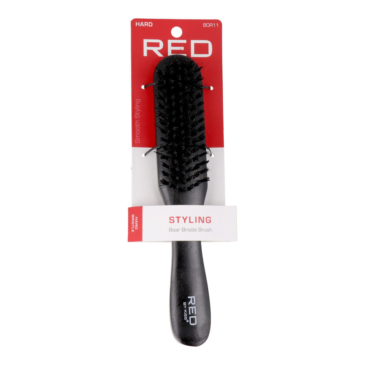 Detangling Hairbrush Red Kiss Kiss Professional