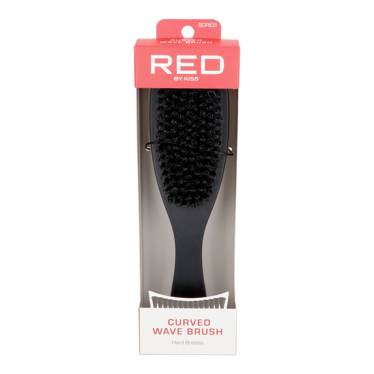 Detangling Hairbrush Red Kiss Kiss Injection