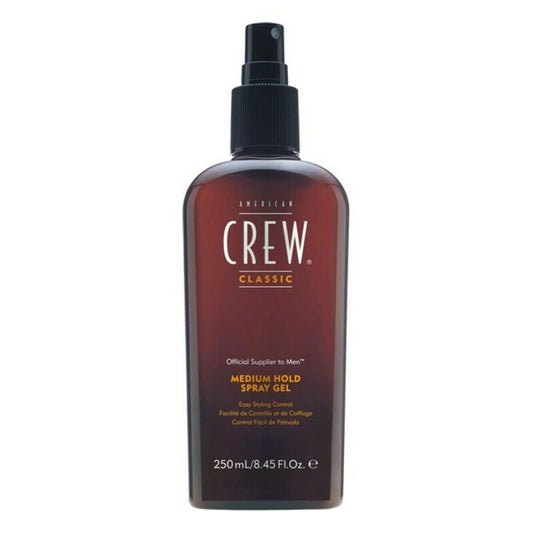 Styling Gel Medium Hold American Crew Medium Hold Spray Gel 250 ml American Crew