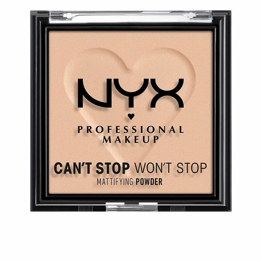 Compact Powders NYX Can't Stop Won't Stop Light Medium (6 g) NYX