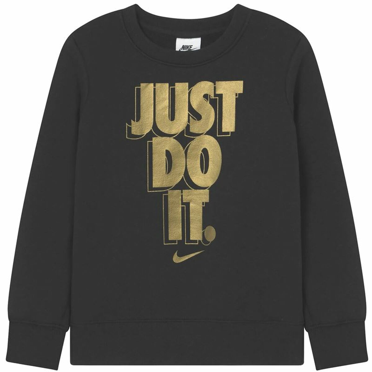 Children’s Sweatshirt without Hood Nike Gifting Black