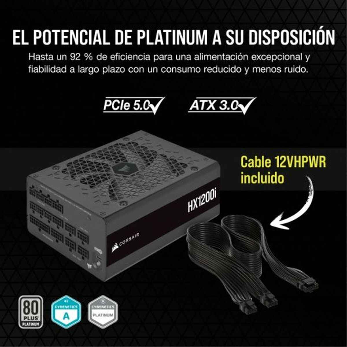 Power supply Corsair HXi Series HX1200i 1200 W 80 PLUS Platinum