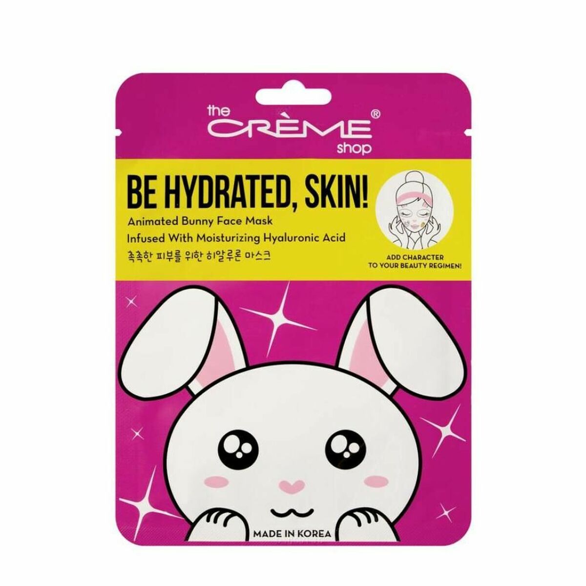 Facial Mask The Crème Shop Be Hydrated, Skin! Bunny (25 g)