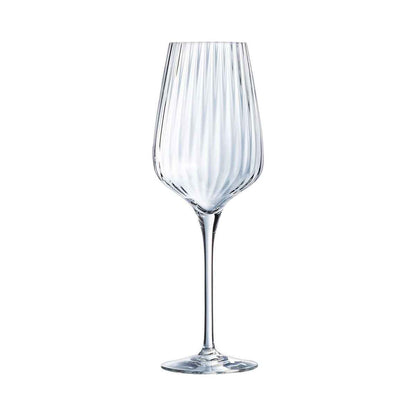 Set of cups Chef&Sommelier Symetrie Wine Transparent Glass 550 ml (6 Units)