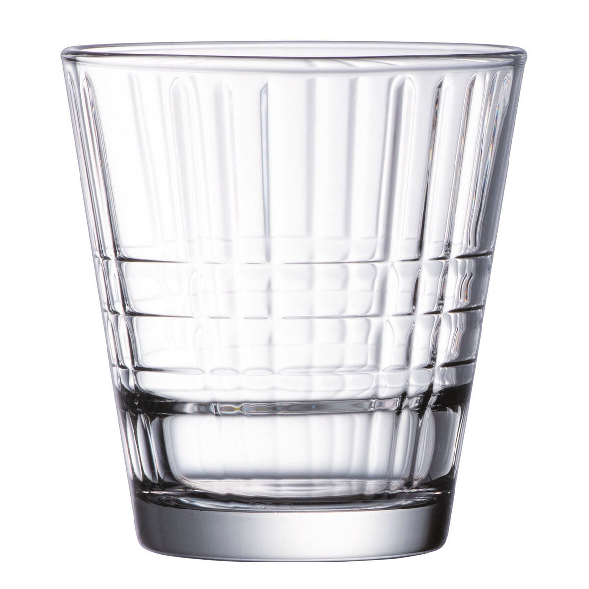 Set of glasses Arcoroc Stack'up Cross Transparent Glass 260 ml 6 Units