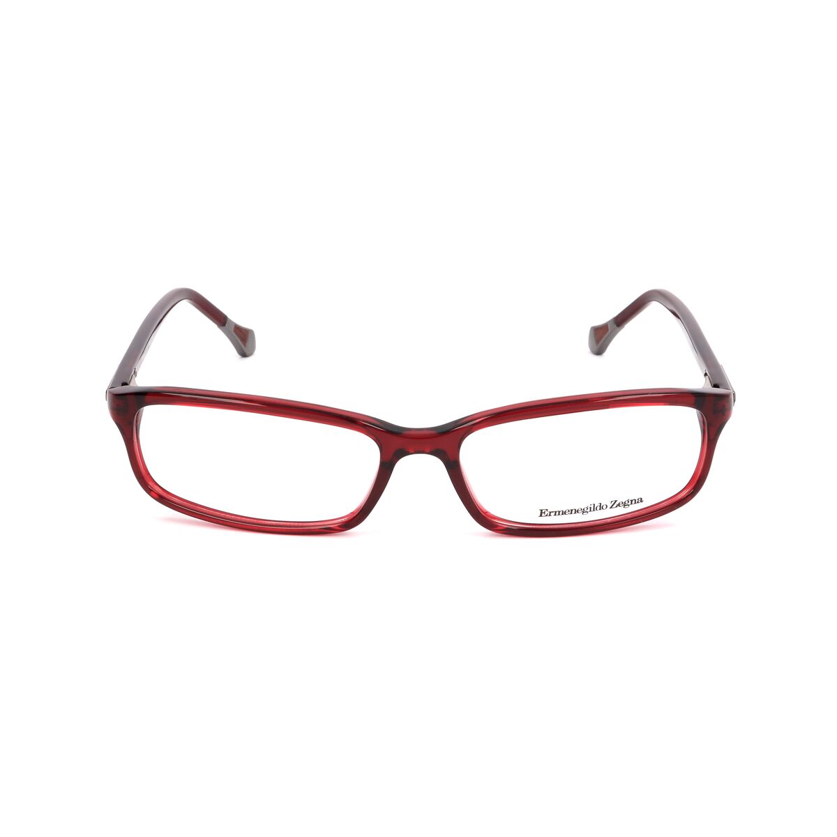 Unisex' Spectacle frame Ermenegildo Zegna VZ3538-0954 Red ø 56 mm