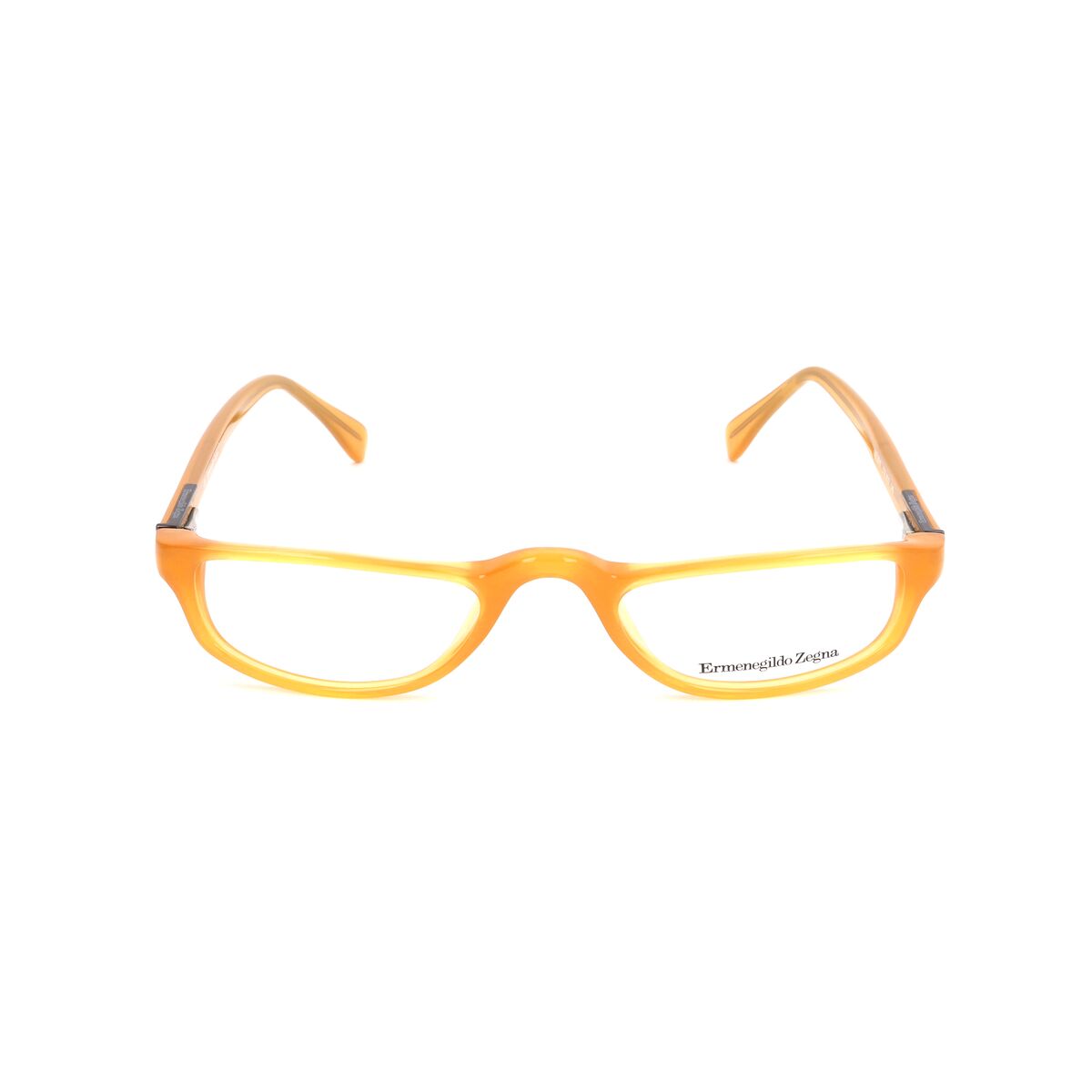 Unisex' Spectacle frame Ermenegildo Zegna VZ3516-06DS Yellow Ø 50 mm