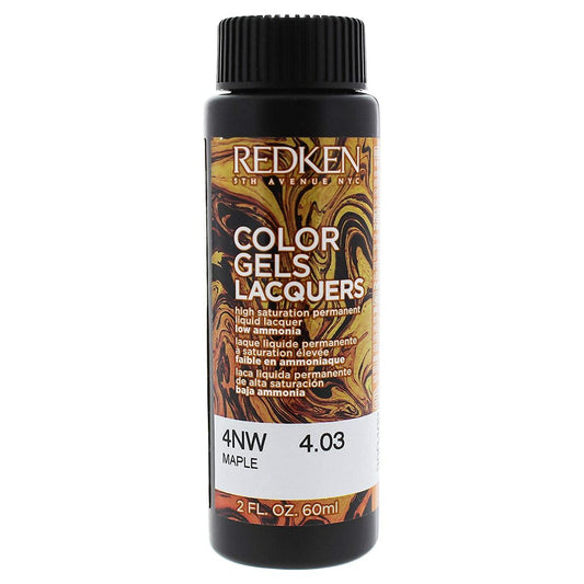 Permanent Colour Redken Color Gel Lacquers 4NW-maple (3 x 60 ml) Redken