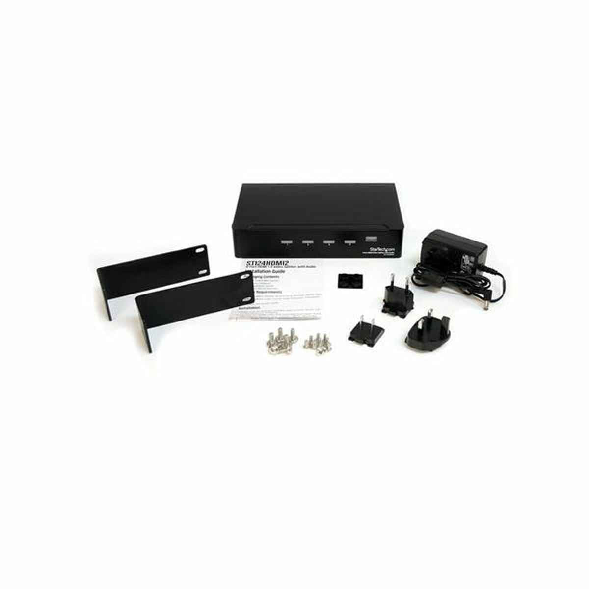 HDMI Switch Startech ST124HDMI2           Black