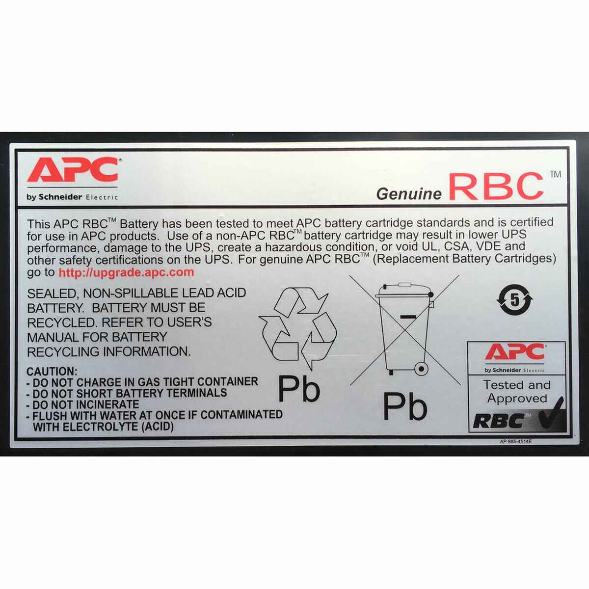 Battery APC RBC32                Replacement