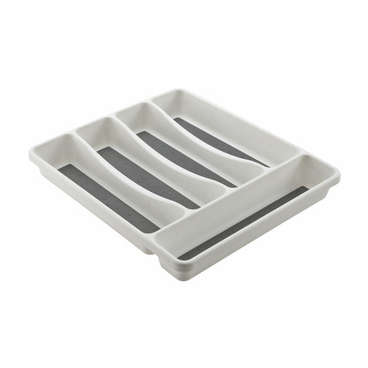 Cutlery Organiser Mondex Space System polypropylene 33 x 29,3 x 4,5 cm White