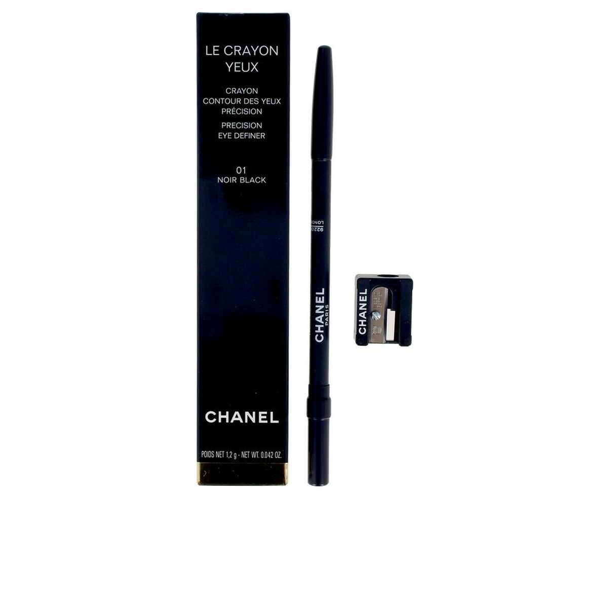 Eye Pencil Chanel Le Crayon Yeux Noir black-01 (1 Unit) (1,2 g) Chanel