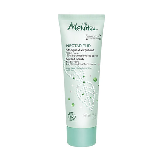 2 in 1 Exfoliating Mask Melvita Nectar Puro 75 ml Melvita