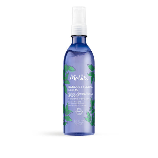 Facial Make Up Remover Gel Melvita Bouquet Floral 200 ml Detoxifying Melvita