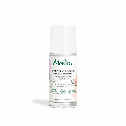 Roll-On Deodorant Melvita Los Esenciales De Higiene 50 ml Sensitive skin Melvita