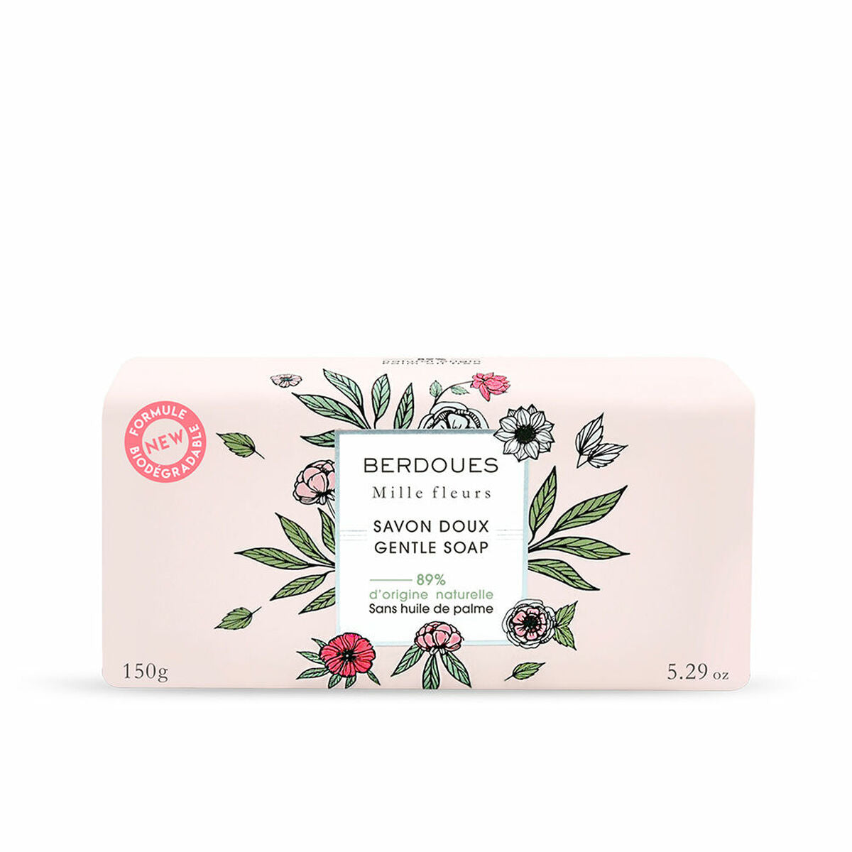 Soap Cake Berdoues Mille Fleurs Shea Butter 150 g Berdoues